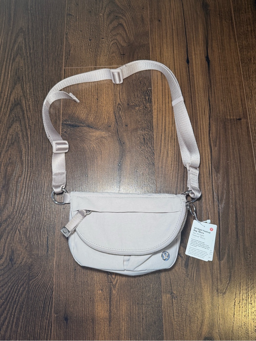 Lululemon Micro All Night Festival Bag in Lavender